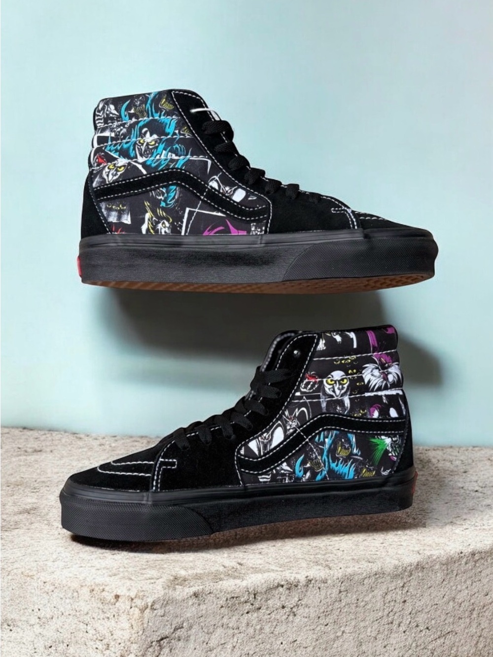 Vans Villains Special Edition Disney Sk8-Hi Sneakers - Picture 11 of 15